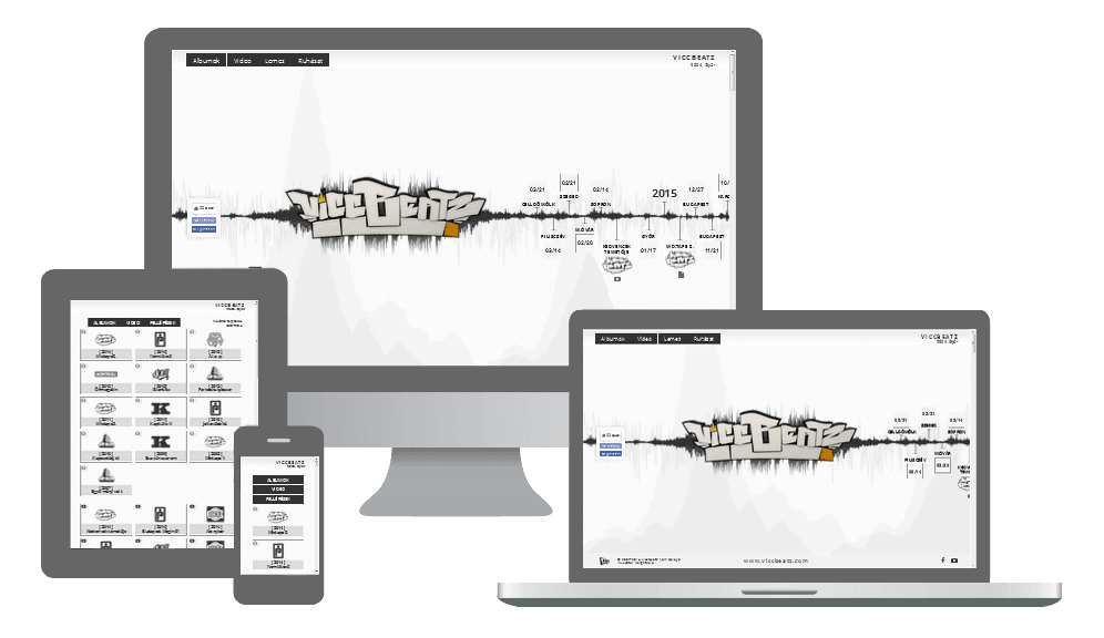 Viccbeatz responsive web